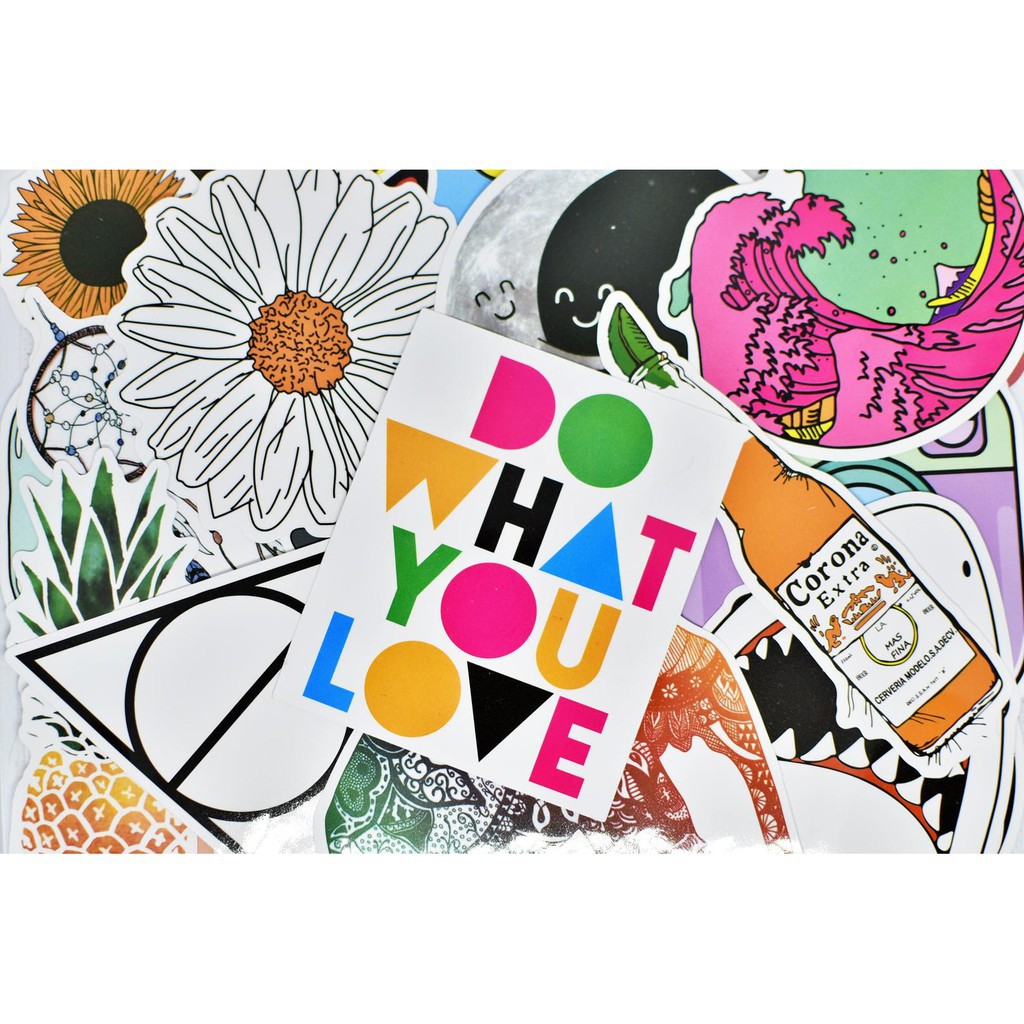 SET 50 MIẾNG DÁN STICKER INSTAGRAM STARBUCKS CORGI CHỐNG NƯỚC DÁN NÓN BẢO HIỂM, LAPTOP, VALI, TỦ, BÀN HỌC,XE HONDA, O TO | BigBuy360 - bigbuy360.vn