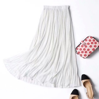 Free Ship 99k [ Chân Váy Chấm Bi Dáng Dài ]