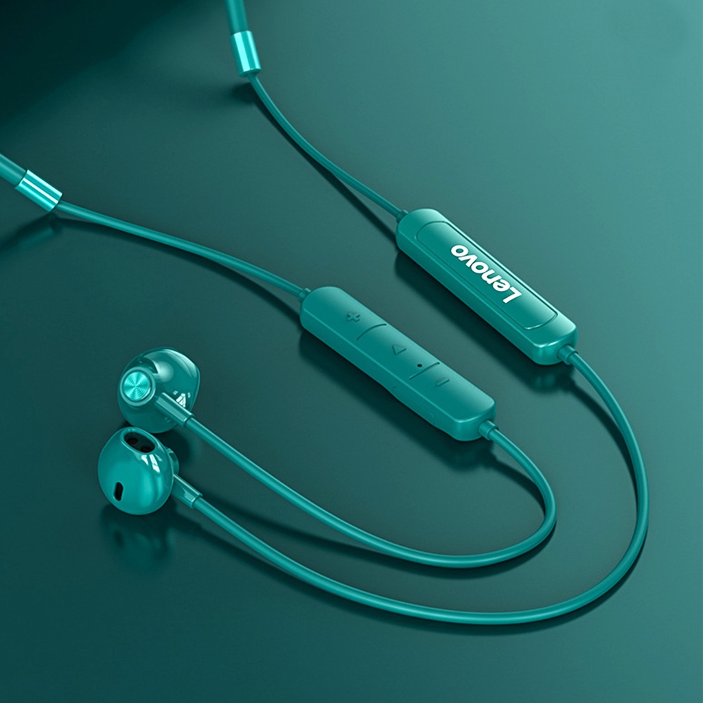Tai nghe thể thao không dây Lenovo SH1 HiFi kiểu nhét tai kết nối Bluetooth 5.0 chống thấm nước IPX5 thiết kế đeo c