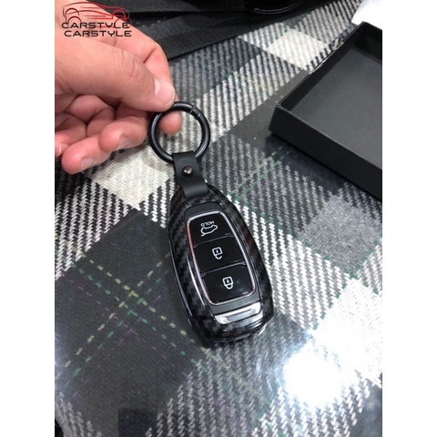 Vỏ bọc chìa khóa xe hơi bằng kim loại cho HYUNDAI ACCENT/KONA/SANTAFE 2020/ELANTRA/TUCSON