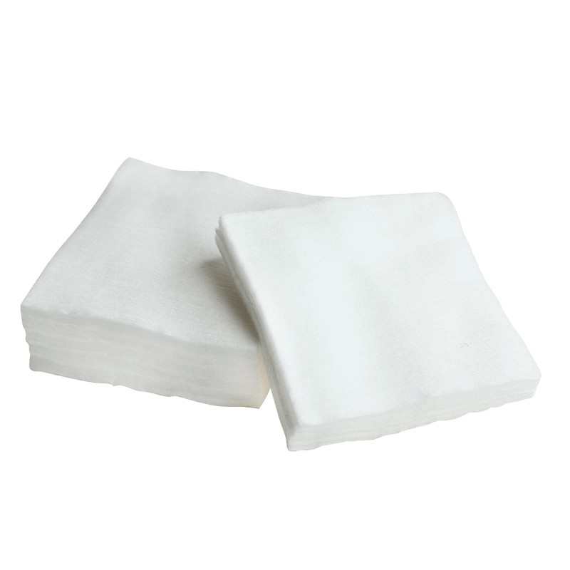 Bông cắt miếng sẵn Bạch Tuyết ( 7x7cm ) Gói 1kg – Bông dùng trong spa, phun xăm, vệ sinh cá nhân