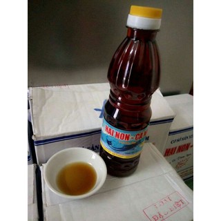 Thùng 6 chai 30 độ đạm loại 500ml/chai nước mắm hai non cà ná