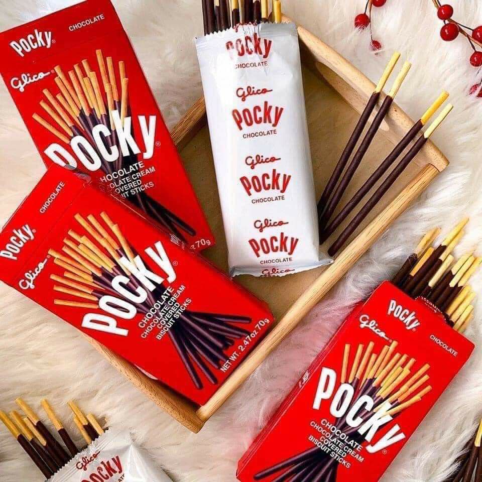Bánh Que Pocky Các Vị Hộp 40g -đủ vị: dâu, socola, cookies&cream, blueberry, almond)