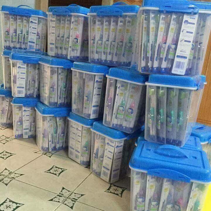 Hộp bàn chải đánh răng Hàn Quốc ( 45 chiếc )