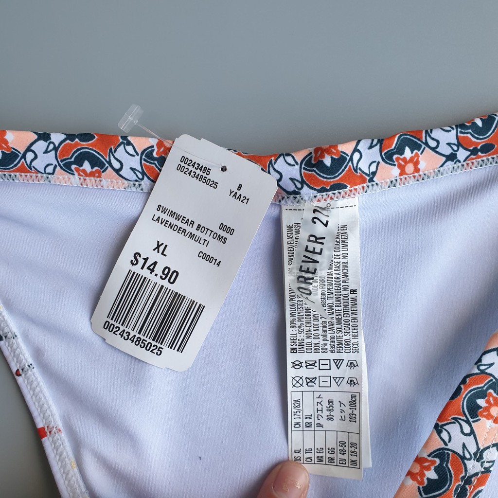 Bộ bơi hai mảnh F21 xuất khẩu Mỹ