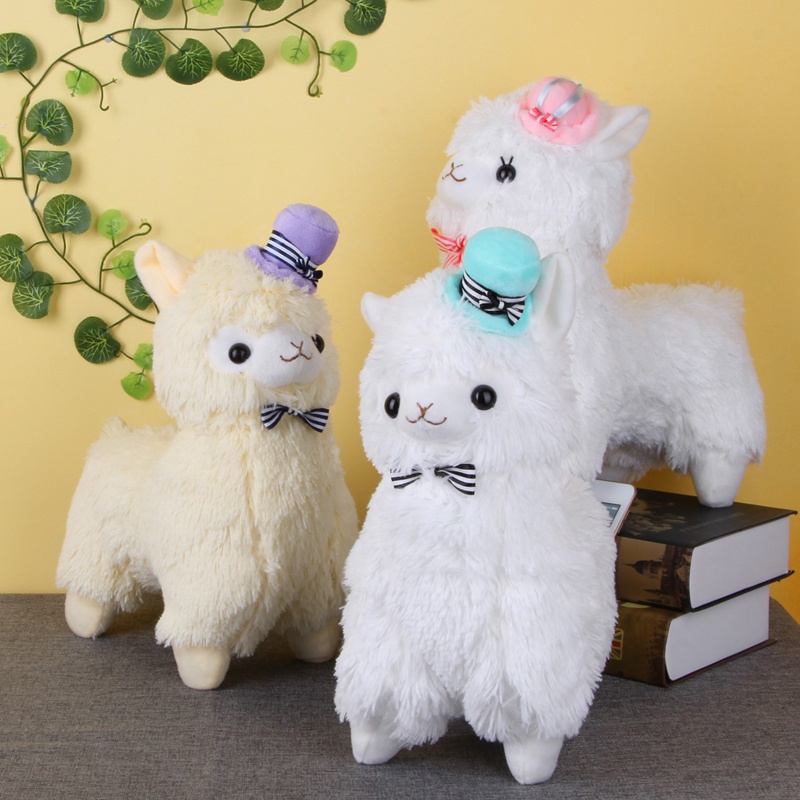 Mũ Hình Lạc Đà Alpaca Nhồi Bông Đáng Yêu Dành Cho Bé