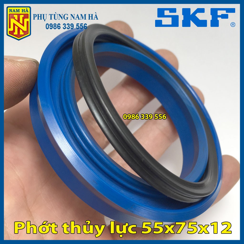 Phớt phốt thủy lực SKF IDI 55x75x12 phớt ty cần Hydraulic seal