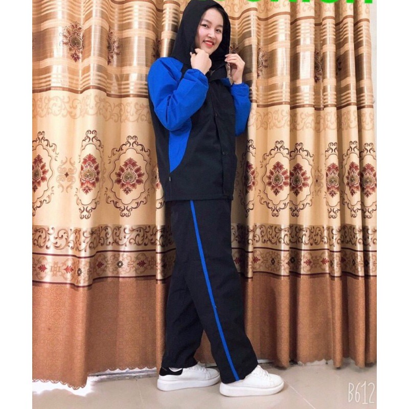 Bộ quần áo mưa nam nữ 2 lớp cao cấp