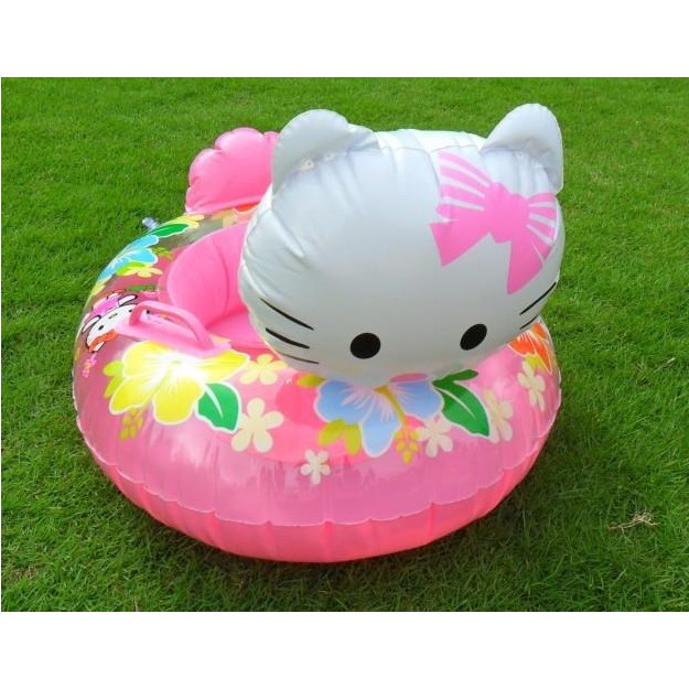 Phao Bơi Hello Kitty ( MÈO HỒNG ) Dễ Thương