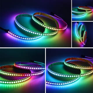Dây đèn led 1m 144 bóng ws2812b ws2812 5050 rgb 5050 rgb chống thấm nước ip30/65/67 dc5v