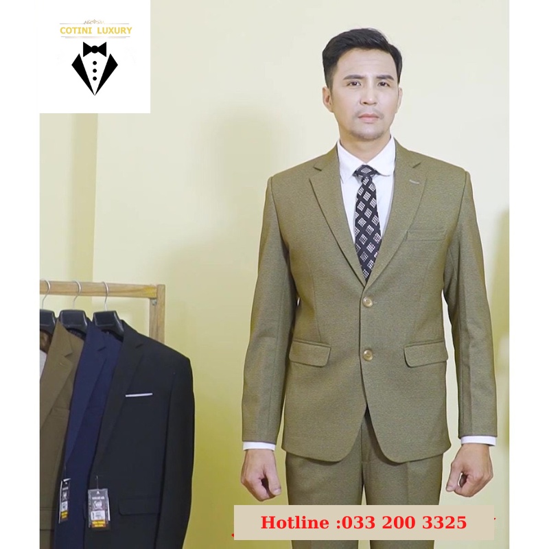 Bộ Comple Veston Nam Trung Niên Cao Cấp