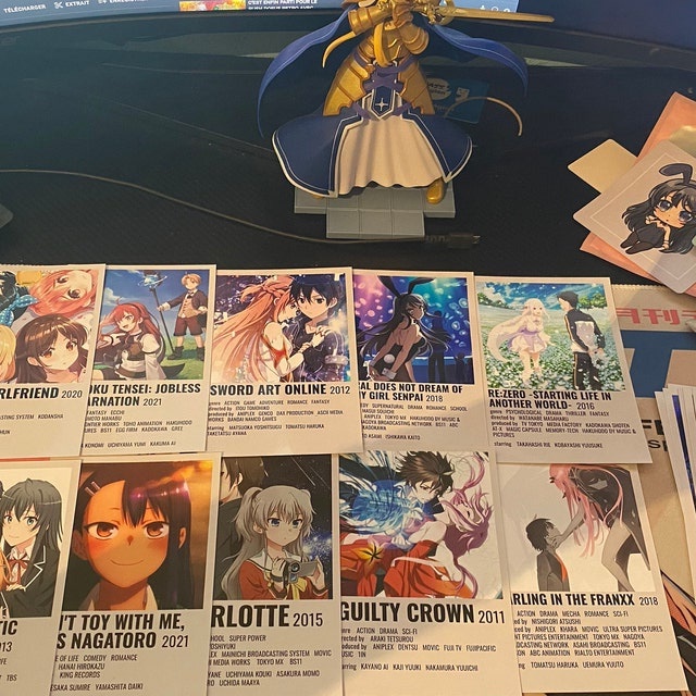 Set 100 tấm dán tường Manga / Anime - Anime Posters | Minimalist Posters | Polaroid Posters | Wall Collage - Cán bảo vệ