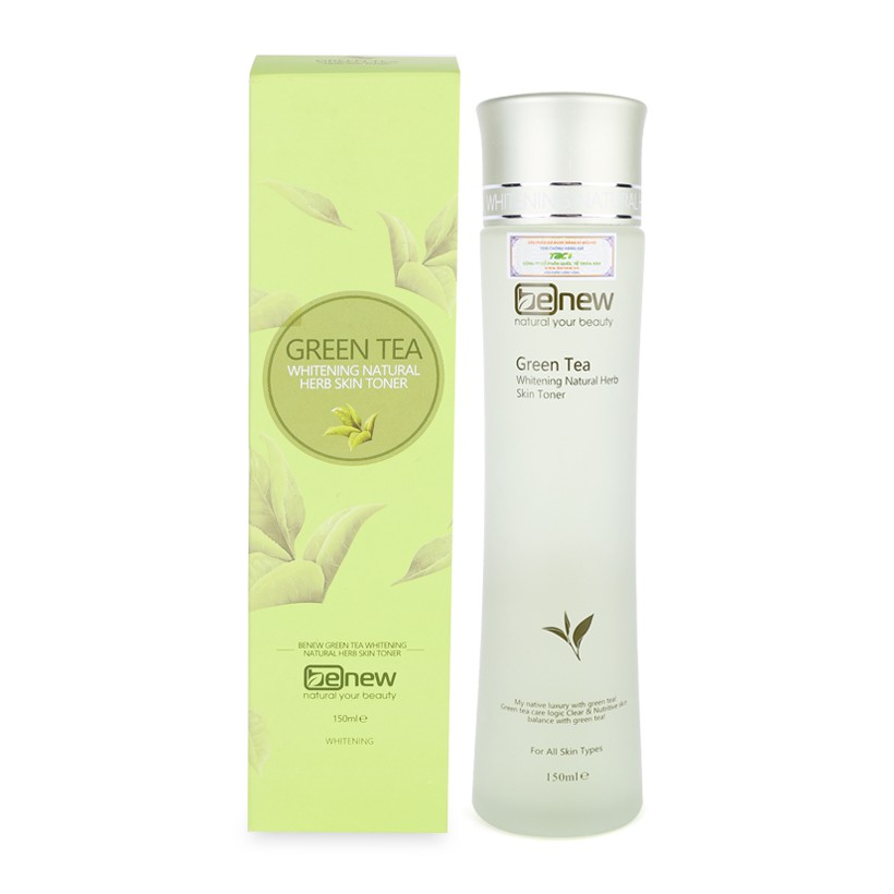 Nước hoa hồng trà xanh cao cấp Benew Green tea toner 150ml