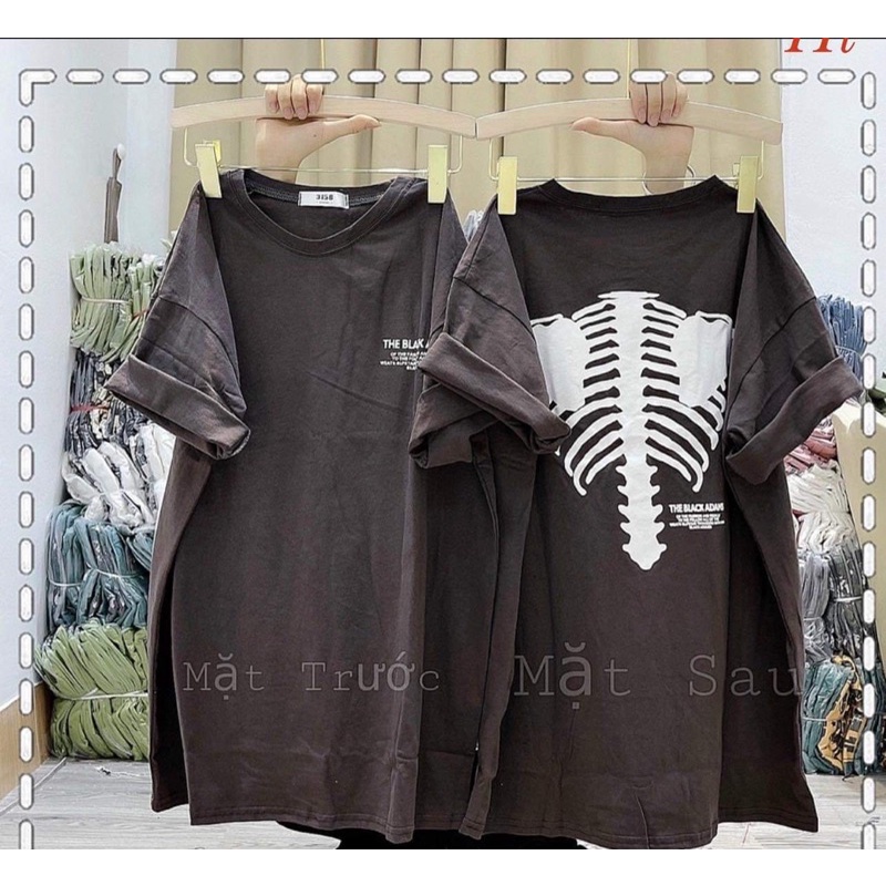 Áo phông white xương H2A978