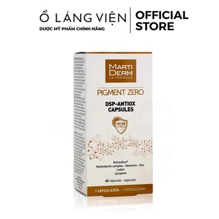 Viên Uống Chống Nắng, Làm Sáng Da - MartiDerm Pigment Zero DSP Antiox Capsules
