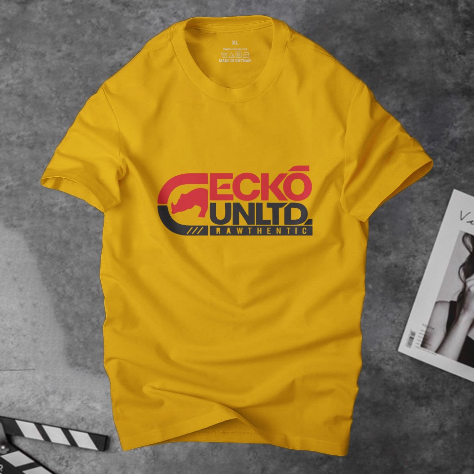 Áo thun nam cổ tròn tay ngắn chất mát Ecko plus cá tính,chất liệu cotton 4 chiều thoáng mát | ur sport