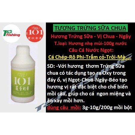 Hương liệu pha chế mồi câu 101 Đài Loan