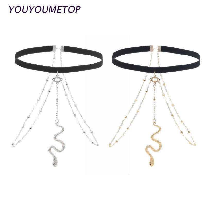 Dây Xích Vàng Đeo Đùi Thiết Kế Dạng Xích Độc Đáo Cá Tính