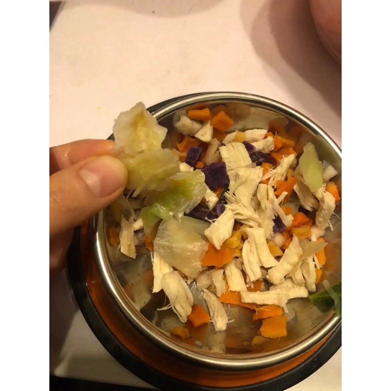 Rau Củ Quả sấy khô bổ sung đủ chất xơ và vitamin cho boss cún 500g