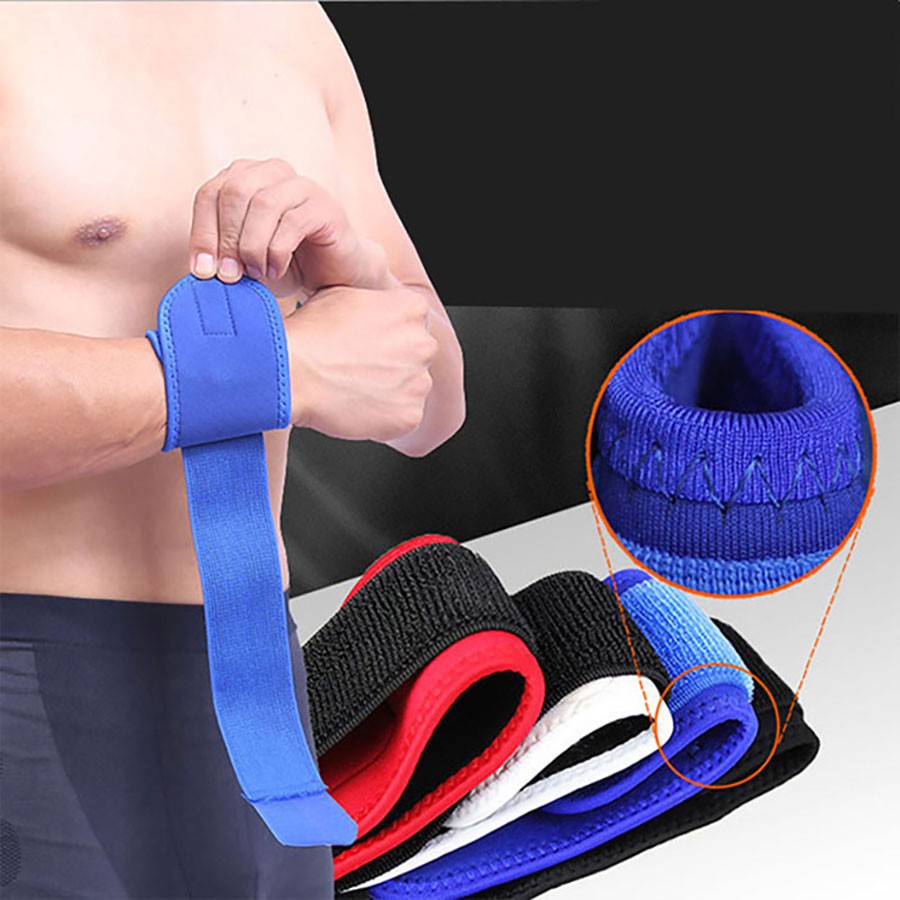 Băng cuốn bảo vệ cổ tay thể thao Bendu PK5102 cao cấp - Đai cuốn bảo vệ cổ tay tập Gym (01 đôi)