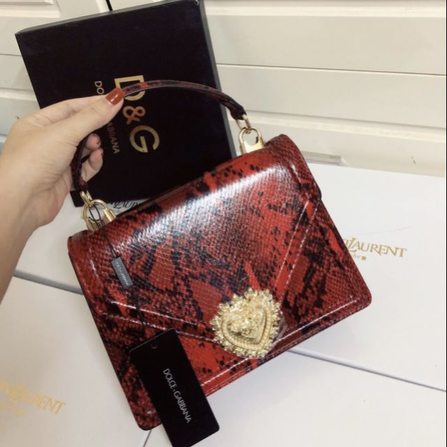 túi dg vân rắn size 23
