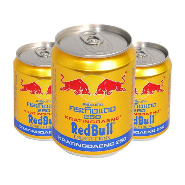 Thùng 24 lon Redbull Thái Lan Sản Xuất tại Việt Nam (24 lon x 250ml)