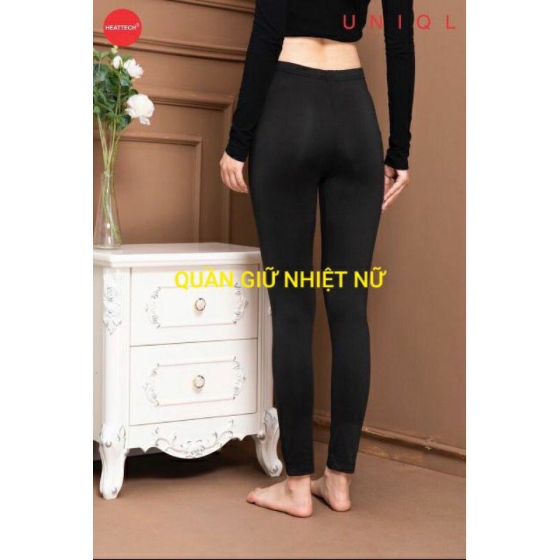 Quần legging giữ nhiệt nữ chất vải siêu co giãn 4 chiều tôn dáng