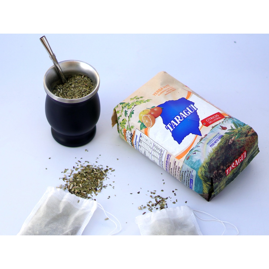 Combo Túi lọc trà Tái sử dụng thân thiện với môi trường 10 TÚI