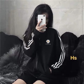 Áo khoác gió hoa cúc pe