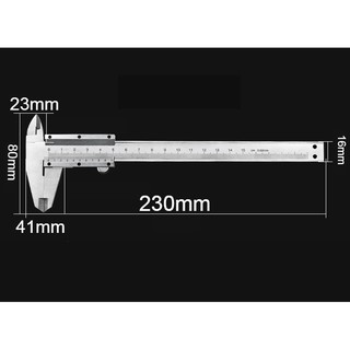 Thước kẹp cơ khí bằng thép cao cấp 150mm