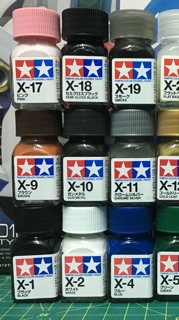 Sơn Tamiya gốc Enamel 10ml (X1-X20)