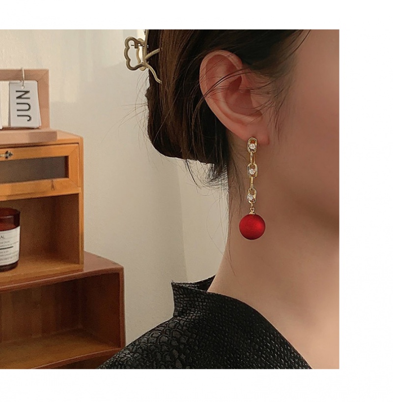 Bông tai dáng dài phong cách Hàn Quốc thời trang