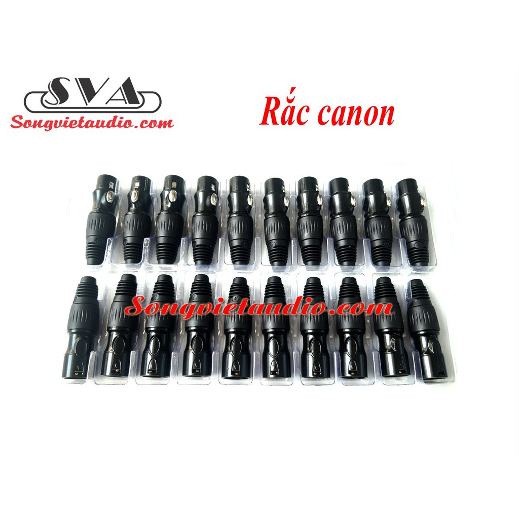 JACH CANON XLR CHÂN ĐỒNG NHẬP KHẢU CHẤT LƯỢNG - 1 CẶP