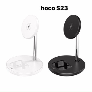Đế sạc không dây Magsafe 2 in 1 Hoco s23