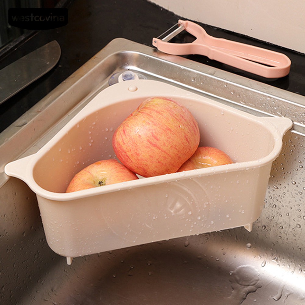 Giá đựng rác đế giác hút cho bồn rửa tay phòng bếp