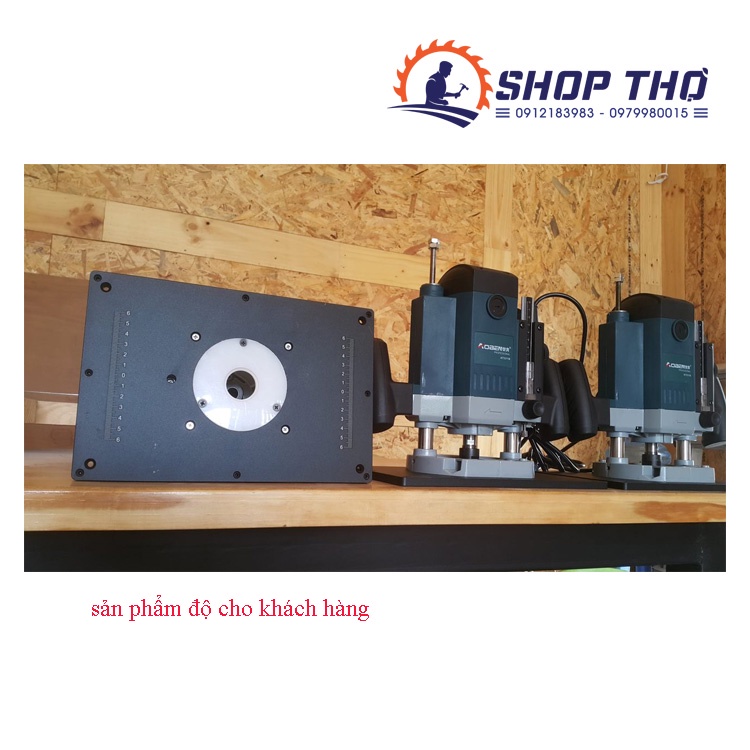 Mặt gá router kèm lift nâng hạ - RTB002