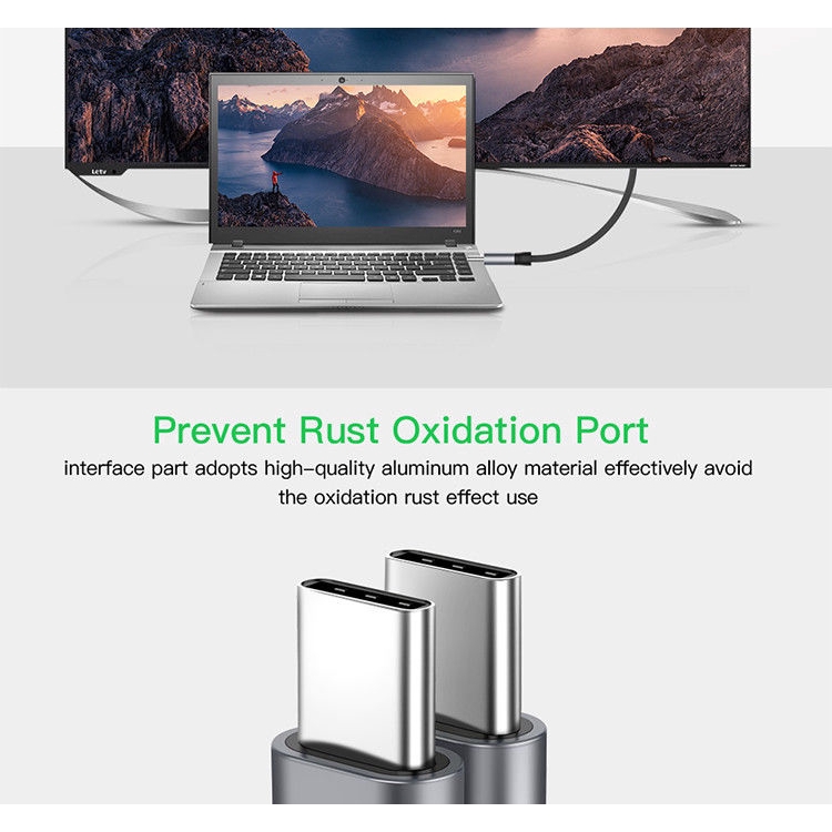 Dây cáp chuyển đổi 3FT USB Type-C sang USB-C 3.1 dành cho laptop táo