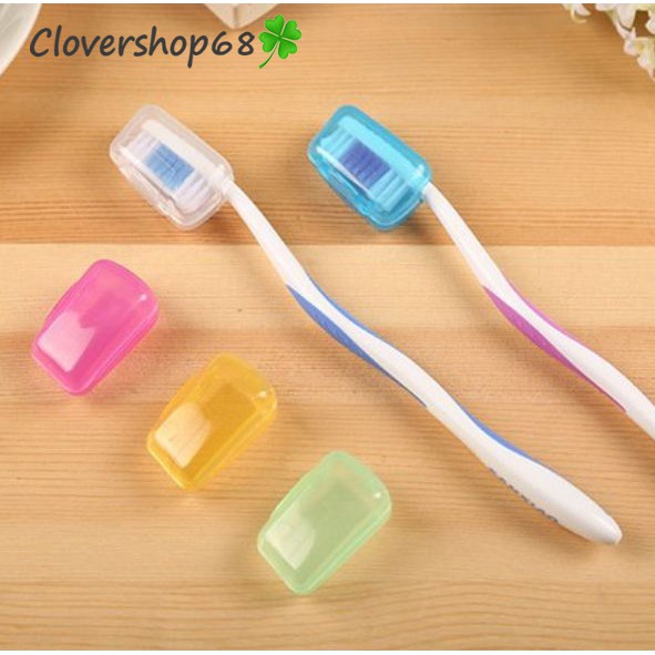 (Sỉ 1k) Nút bịt đầu bàn chải chống bụi, chống ẩm    Clovershop68