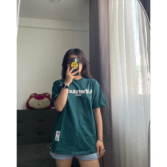 áo thun aither studio màu cổ vịt