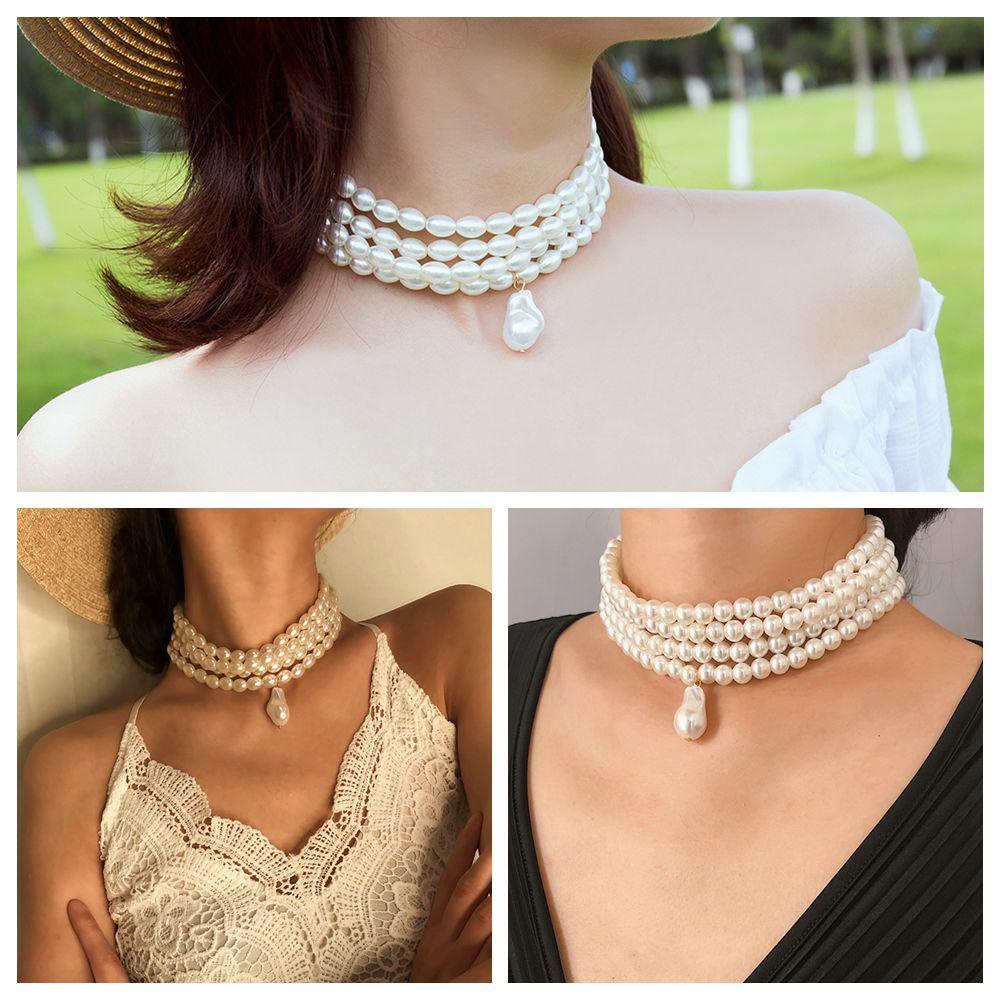 Vòng cổ Đeo Cổ Thiết Kế Độc Đáo Thời Trang Dự Tiệc