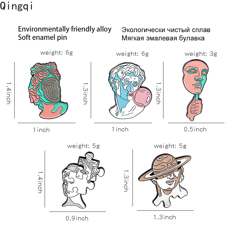 Ghim cài áo Miss Zoe 5 kiểu dáng độc đáo cá tính