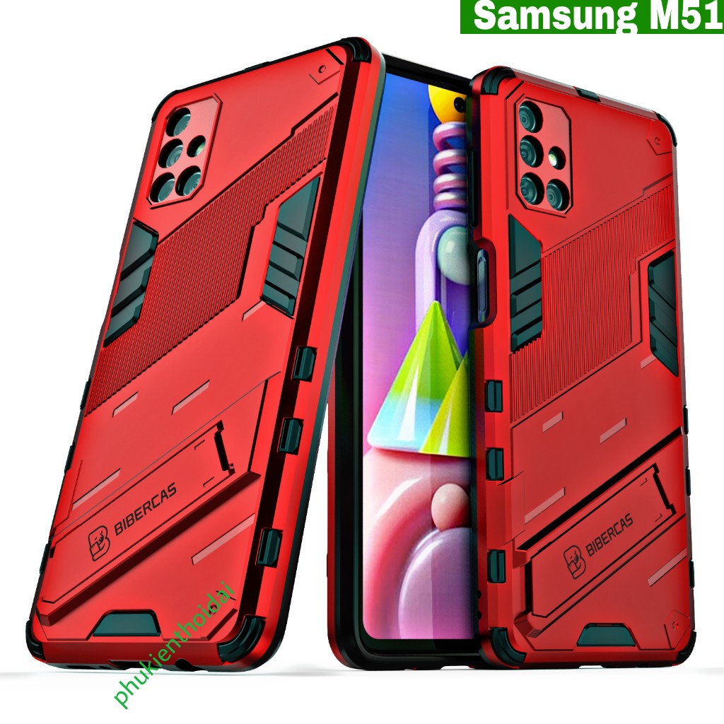 Ốp lưng Samsung M51 / M52 5G / A72 / M33 5G / A73 5G Iron Man Ver 2 chống sốc giá đỡ xem phim bảo vệ toàn diệncao cấp