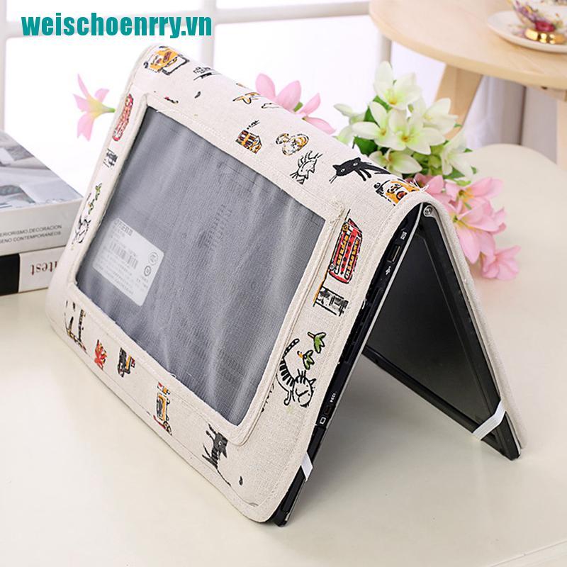 Weis♪Túi Vải cotton Bảo Vệ laptop Notebook 14 / 15.6 / 15 inch