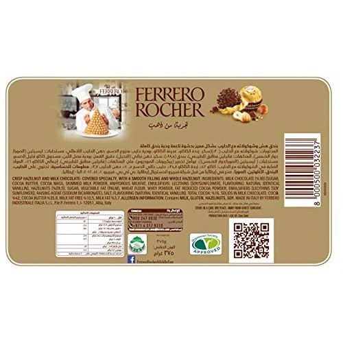 Chocolate Ferrero Rocher 375g (30 Viên)