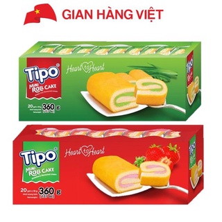 Bánh bông lan cuộn Tipo 360g