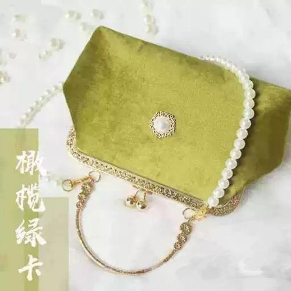 Túi Nhung Đựng Tiền Xu Phong Cách Trung Hoa Cổ Điển