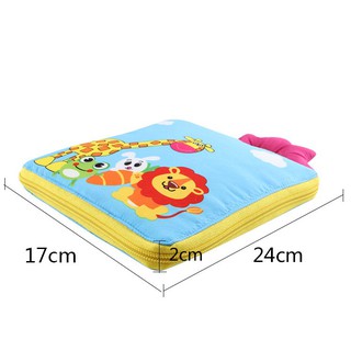 Sách Vải 3D Có Thể Giặt Được Cho Bé