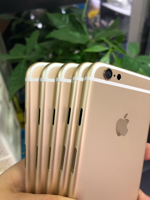 Vỏ Iphone 6 gold in imei sẵn