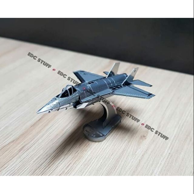 Đồ Chơi Mô Hình Kim Loại 3D Tự Lắp: Máy Bay F-35 Lightning II - EDC STUFF shop