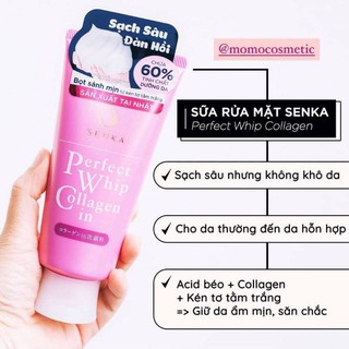 Sữa rửa mặt Senka Nhật bản